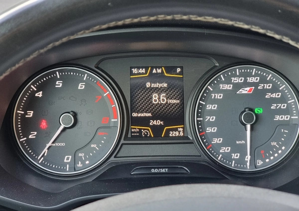 Seat Leon cena 86000 przebieg: 147500, rok produkcji 2017 z Warszawa małe 56